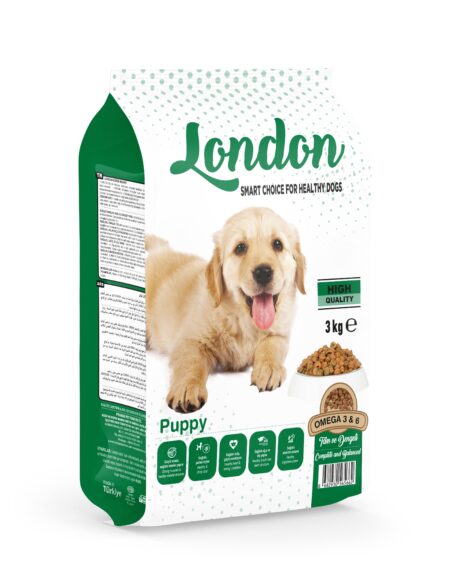 London Biftekli Yavru Köpek Maması 3 Kg
