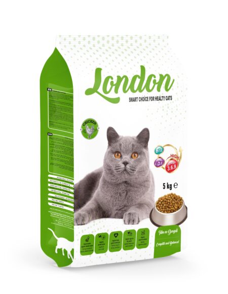 London Tavuklu Yetişkin Kedi Maması 15 Kg