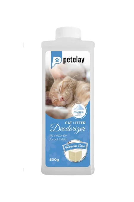 Petclay Marsilya Kokulu Kedi Kumu Deodorantı 500Gr